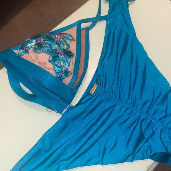 Beach Bunny Swim Beach Bunny Tiger Lily Bikini Set Sl Poshmark